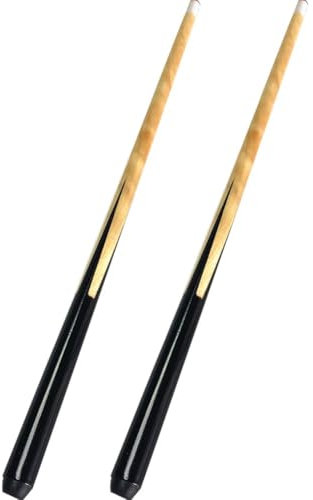 Lpitoy 2 Uds Mini Palo De Billar Palos De Billar De Madera Palo De Billar para Niños, Tacos De Práctica para Niños, Accesorios De Billar Inglés