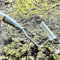 Zappa da giardino, zappa da giardino cava con manico lungo regolabile, strumento resistente, rastrello per diserbo da giardinaggio, pala per diserbo da giardino
