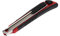 GEDORE red Cuttermesser mit 5 Ersatzklingen, 9 mm breit, klein, Abbrechklingen, Metall, einhand, 145 mm lang, R93200010