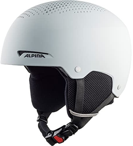 Alpina ZUPO - Sicherer, Stoßabsorbierender, Belüfteter & Schlagfester Skihelm Für Kinder, Grey matt, 48-52 cm