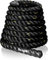Yes4All Battle Rope 9m Durchmesser Poly Dacron 9m, 12m, 15m Länge Trainingsseil, B. 38 mm - 12m AWNY, Ohne Anker - Schutzabdeckung
