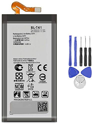 Akku kompatibel mit LG BL-T41 G8 THINQ V405UAB BLT41 3500MAH inkl. Demontageset