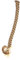 WIG ME UP - SA101-24B Geflochtener Zopf Flechtzopf mit Clip lang 50cm Blond Goldblond