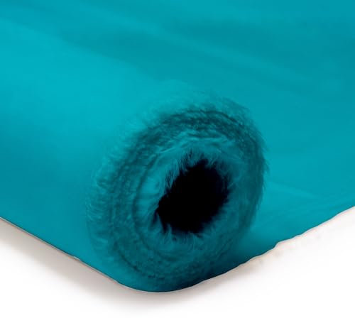 Wasserfester Ripstop-Nylonstoff, gewebt, gefärbt, reißfest, 150 cm breit, Türkis, halber Meter