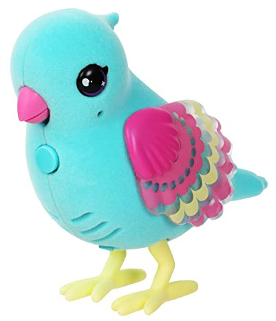 Little Live Pets 26403 Lil' Bird Single Pack, Interactive Toy Bird, Light Up Wings, Repeats What You Say, Multicolor, 20 plus Sounds