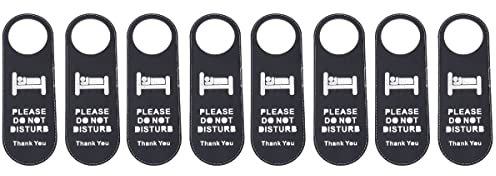 8 Pièces Ne Pas Déranger Signe Cuir S' il Vous Plaît Faire La Chambre Porte Signe Hôtel Porte Étiquette pour Bureau Maison Dortoir Réunion Session