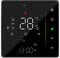 Ailgely WiFi Smart Thermostat Raumthermostat, Wöchentlich programmierbar Unterstützt Touch Control/Mobile APP/Sprachsteuerung Kompatibel mit Alexa/Google Home, für Wasser Gasboiler 3A Schwarz