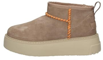 Colors of california Boot Wool Threads SNK Sonne für Damen, Taupe, 37 EU