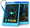 TEKFUN 2 Lot Tablette D'éCriture LCD Pour Enfants,8,5 Pouces Tablette Dessin de Cadeaux RéUtilisables,Jouets éDucatifs Pour Enfants Cadeau D'Anniversaire pour GarçOns Filles 3 4 5 6 7 8 ans