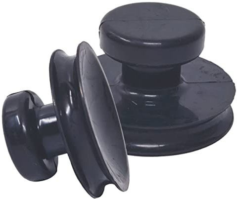 INOOMP 2pièces Ventouses Pour Bol Chantant Accessoires Poignée De Remplacement Ventouse Installation Facile Et Forte Adhérence
