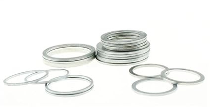 10 Stücke 20mm-50mm Kreissägeblatt Reduzierringe Umwandlungsring Trennscheibe Blende Dichtung Innenloch Adapterringe(32mm-01,20mm)