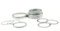 10 Stücke 20mm-50mm Kreissägeblatt Reduzierringe Umwandlungsring Trennscheibe Blende Dichtung Innenloch Adapterringe(32mm-01,20mm)