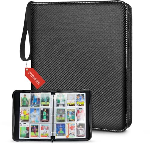 Sammelkarten Album,900 Karten Sammelalbum Karten,9 Taschen 50 Seiten Sammelalbum,Groß Kapazität Sammelkarten Ordner,Karten Sammelalbum für Jungen und Mädchen Kartensammler Sammelordner,Sammelkarten