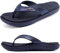 jiajiale Infradito Donna Moda Ortopediche Estive Comode Pelle Supporto Arco Plantare Flip Flop Doccia Spiaggia Piscina Aperte Mare Leggere Eleganti Ciabatte Antiscivolo Gomma Suole Blu Scuro EU41