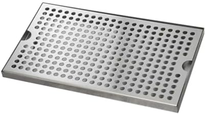 Sharplace Beer Drip Tray Beverage Bar Drip Tray with Drain Tray Tea Set Accessory, 30x17.5x1.5cm
