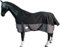 eQuitack Your Passion Is Our Mission Outdoor Winterdecke Turnout 100% Wasserdicht 600D 50G Fulling Multi Farbe Schwarz/Grau - 155cm