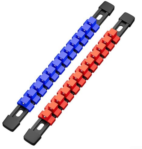 Feegow-Lot de 3 supports de rangement pour douilles - Propre et organisé - Rangement pour clés murales - 3 pièces - 14, 38, 12 (3 pièces)