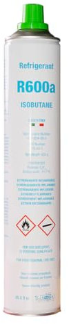 Fridge Freezer Compressor Refrigerant Isobutane Gas Canister Cylinder 420g R600A