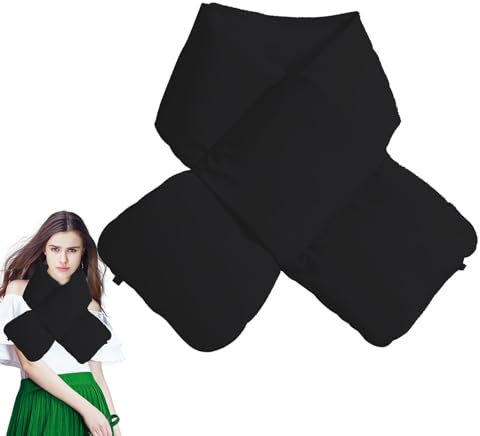 Electric Heated Scarf for Women - Battery Operated Heated Neck Warmer Scarf for Winter | Rechargeable Scarf for Women Ideal for Skiing, Outdoor Activities and Cold Protection