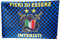 BANDIERA INTER FIERI NEROAZZURRI CALCIO BISCIONE CHAMPIONS (100 X 150 cm)