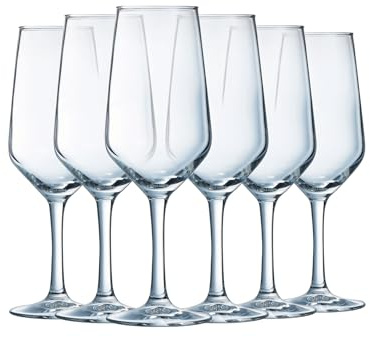 Arcoroc Flûte à Champagne Silhouette 18 cl Lot de 6