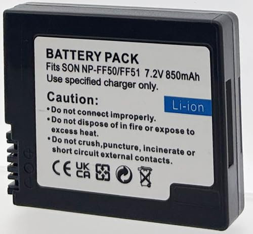 Batterie Compatible avec Sony NP-FF51 - Otech