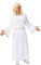 O7346-58-60 weiß Gold Herren Kleid Engels Kostüm Engelchen Gr.58-60