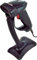 Laser - Lettore di codici a barre HT-900A con tastiera e emulazione RS-232, con supporto, colore: Nero