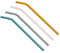 Villeroy & Boch Artesano Hot & Cold Beverages Paille en Verre, Lot de 5, 23 cm, Verre Borosilicate, Multicolore