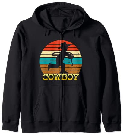 Fouet de cowboy vintage pour enfants Sweat à Capuche