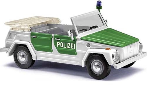 Busch 52713 H0 Einsatzfahrzeug Modell Volkswagen 181 Kurierwagen Polizei Köln