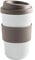 KAHLA fillit Becher 0,40 l warm gray To Go Becher aus Porzellan