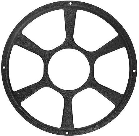MACHSWON Universale 12 Pollice Nero Car Audio Speaker Hollow Mesh Sub Woofer Subwoofer Grill Copertura Protector per Auto Auto