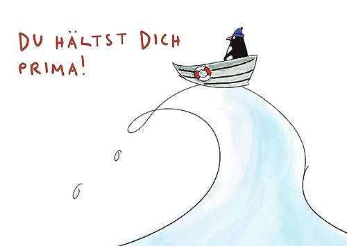 Inkognito Postkarte, Motiv: ''Prima'' | Künstler: Henrike Wilson | Art-Nr.: 29396 | vom Berliner Verlag