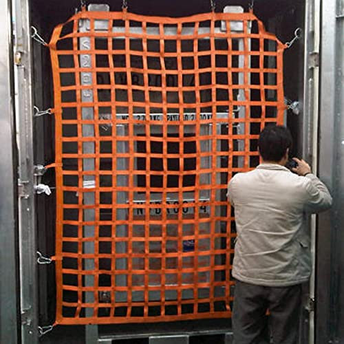 NZPOST Hebe-Frachtnetz, Hebezeug, Polyester, flaches Hebenetz, Robustes Frachthebesack, Bungee-Frachtnetz, sicheres Netz, Absturzsicherung, Reißfestigkeit, stark (3 x 3 m/Last:
