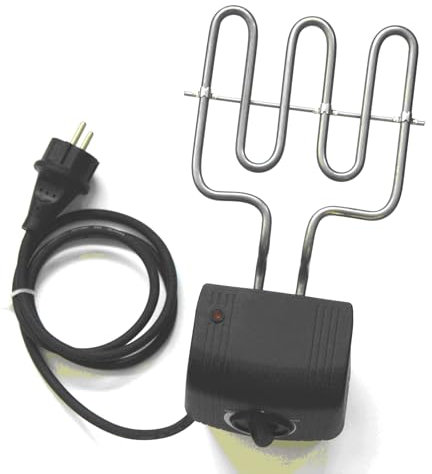 Peetz Elektroheizung Premium Original 1000 Watt für Peetz Räucherofen Räucherschrank