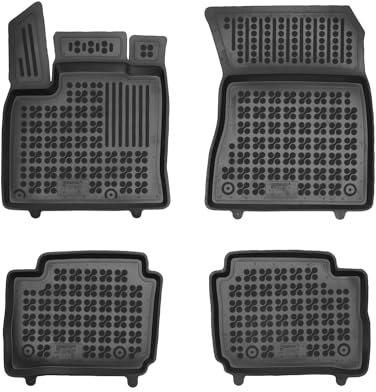 AZUGA Hohe Gummi Fußmatten mit Rand passend für Nissan Qashqai III Hybrid e-Power (J12) ab 6/2021 AZUGA AZ10300489 Automatten