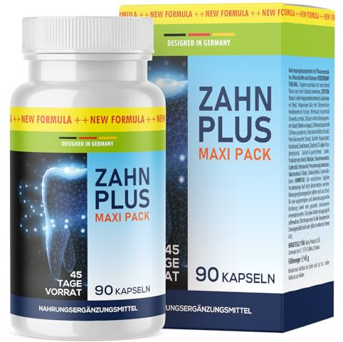 Zahn Plus - für Zähne und Zahnfleisch - 90 Kapseln Inhalt pro Dose 1x