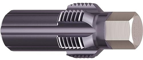 HAZET Gewinde-Nachschneider 4683-22, 13 mm Außen-Sechskant,M22 x 1,5, für Partikelsensoren an Audi, VW, Porsche, Mercedes-Benz, BMW, TiAIN-Beschichtung