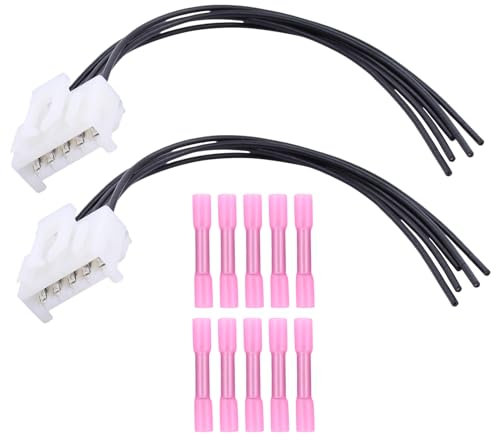 Rücklicht Kabelbaum Rückleuchte Kabelbaumstecker Anschluss Stecker Heckleuchte Kabelsatz Kabelbuchse Steckverbinder Steckdose Reparatur Kabel für 147 Grande Punto 199 188 Punto Evo Panda 169 Stilo