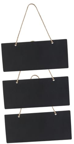 Operitacx Mini Türschild Besetzt Frei Holztafel Mit Kreidetafel Hängende Tafel Anhänger Dekorative Holztafel Für Handwerk Abwischbare Kreidetafel Für Täglichen Gebrauch