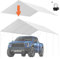 VEVOR 3 x 6,1 m Carport Ersatzüberdachung Abdeckung Garage Top Zelt Shelter Tarp Heavy Duty Wasserdicht & UV Geschützt Einfache Installation mit 40 Ball Bungeess (nur obere Abdeckung, Rahmen nicht im