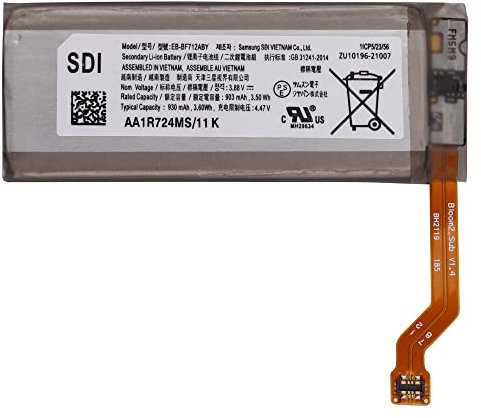 New SwarKing Ersatz Akku EB-BF712ABY Kompatibel mit Sam Z flip 3(SM-F711B) with Toolkit