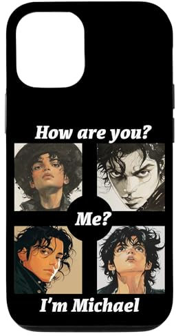 Hülle für iPhone 15 Michael Jackson_Mamoru Hosoda_Makoto Shinkai_Ghibli_002