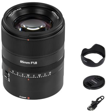7artisans AF 85 millimetri F1.8 Obiettivo Della Macchina Fotografica Full frame per Nikon Z-Mount Autofocus Ritratto Lnes Grande Apertura Supporto Eyes/Face Tracking