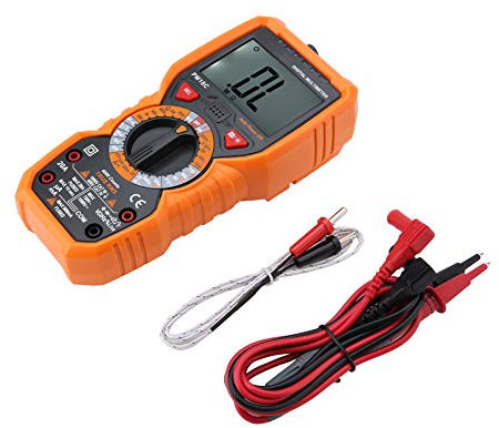 Multímetro Digital - Registrador de Termopar Medidor de Picos Pm18C Multímetro Digital Inteligente Resistencia de Voltaje Probador Ncv Multímetro Digital Automotriz Dwell