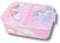 damaloo Fiambrera con diseño de unicornio para niñas – Fiambrera Bento con 3 compartimentos, sin BPA, fiambrera para niños con compartimento grande