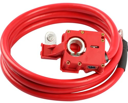 PCP Autoteile Sicherheitsbatterieklemme Positiv Kompatibel mit BMW BMW 5er E60,2006-2010,OE#61126989780