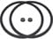 Denkuhin 09936 pressure cooker sealing ring Fit for Presto Pressure Cooker Model 4 Quart 6 Quart, Overpressure Plugs Replace 0126002 0136102 0136403 0136304 0136001 0216001 (2+4)