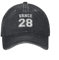 YHRYHYM Klassische Baseballkappe JD Vance 2028 für Präsident Nummer 28 Vintage Snapback Cap Luxus Mützen Herren Damenmode Retro Essential für den Sommer